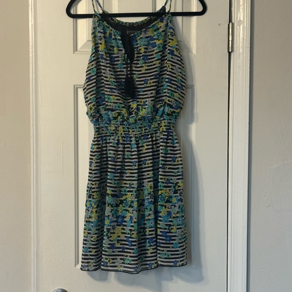 Stylish Multicolor Sleeveless Dress